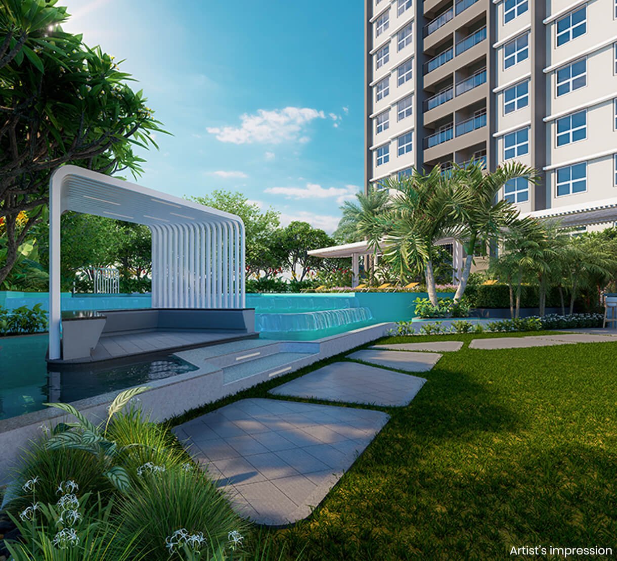 Party lawn at Life Republic Hinjewadi